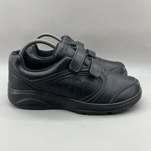 New Balance 812 Walking Sneakers Women Size 8.5 D Black Hook & Loop Comfort Shoe
